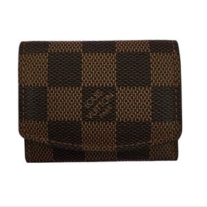 Louis Vuitton Damier Cufflink Earring Case